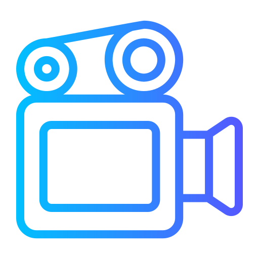 câmera de vídeo grátis ícone