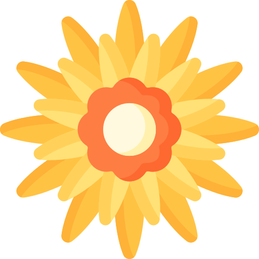 Chrysanthemum Special Flat icon