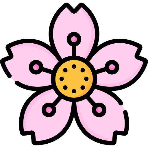 flor de cerejeira grátis ícone