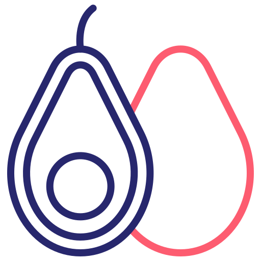 Avocado free icon
