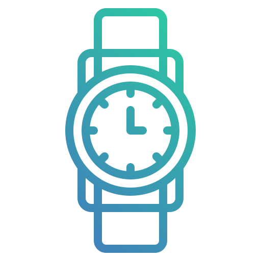 reloj de pulsera icono gratis