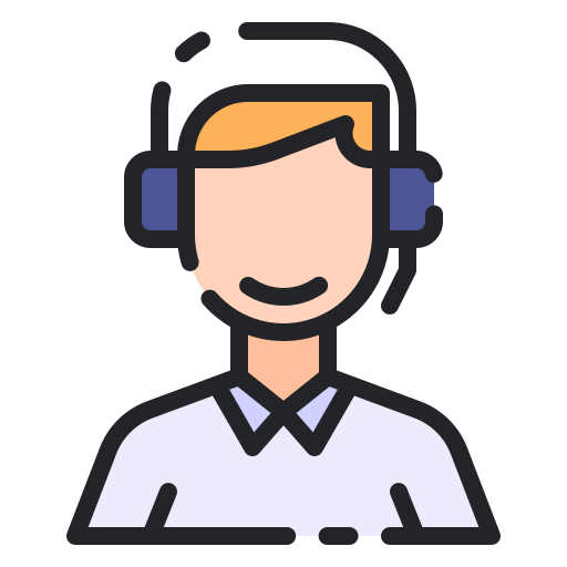 Customer support free icon