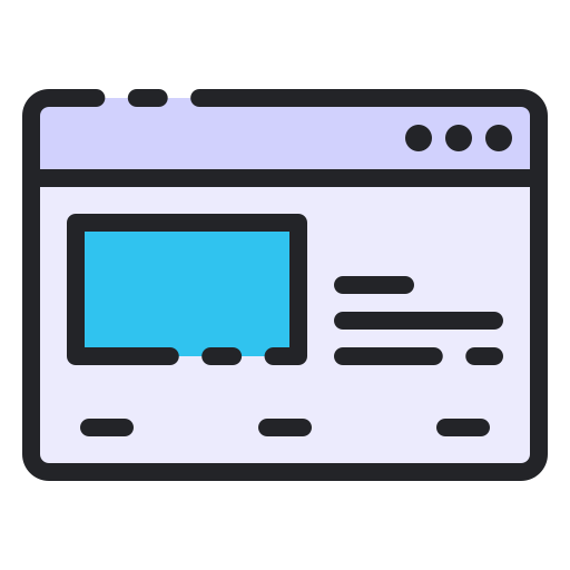 Web page - Free multimedia icons