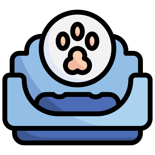 cama para mascotas icono gratis