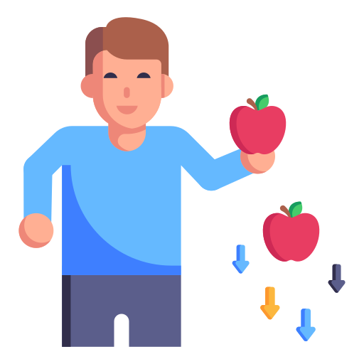 gravitación icono gratis