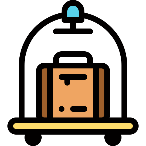 bagagem grátis ícone bagagem grátis ícone