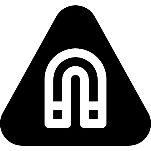 campo magnético icono gratis