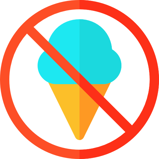Free Icon | No ice cream
