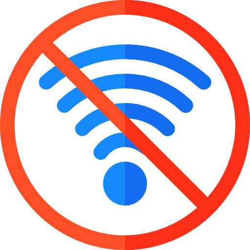 Kein Internet Symbol