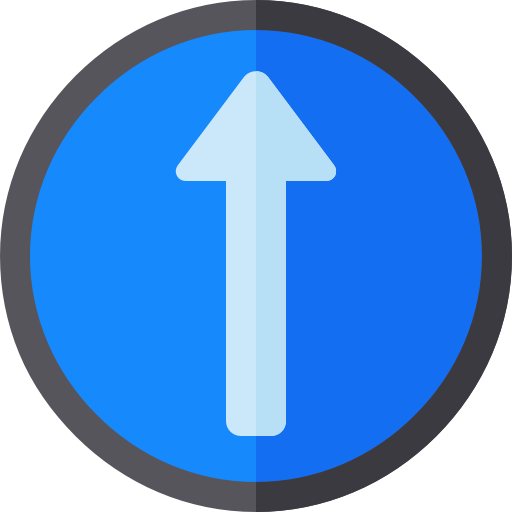 Straight Basic Rounded Flat icon