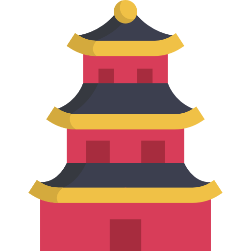 Pagoda - Free monuments icons