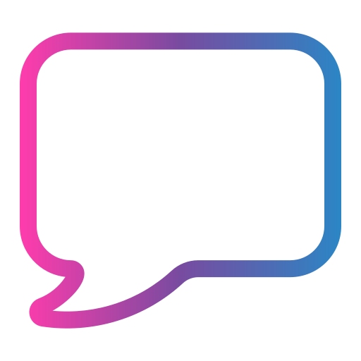 Chat Generic Gradient Icon