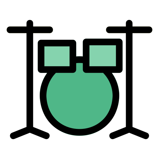 tambouriner Icône gratuit