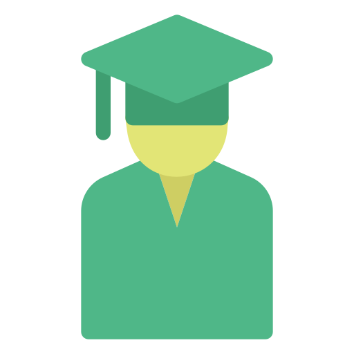 graduación icono gratis