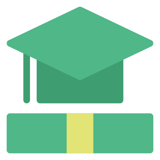 graduación icono gratis