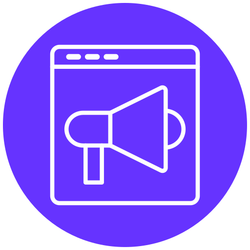 Кампания бесплатно иконка