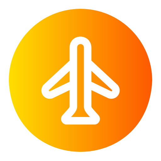 avión icono gratis