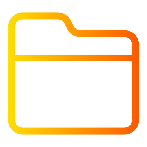 Folder Generic Gradient icon