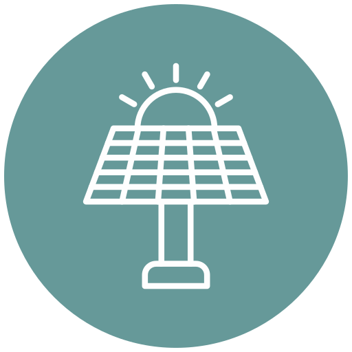 panel solar icono gratis