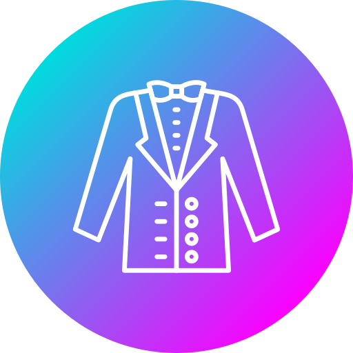 traje de boda icono gratis