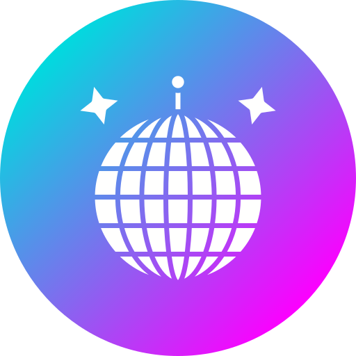 bola de disco icono gratis