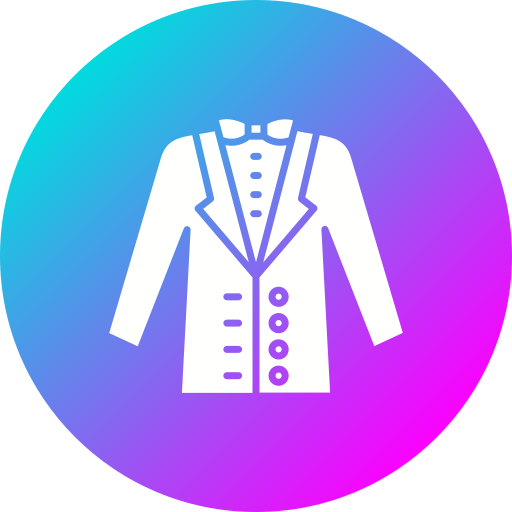 traje de boda icono gratis