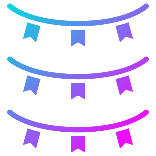 guirnalda icono gratis