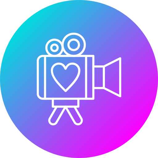 camara de video icono gratis