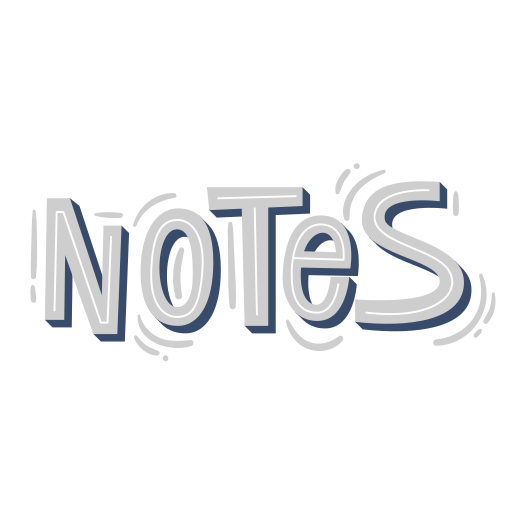 notas gratis sticker