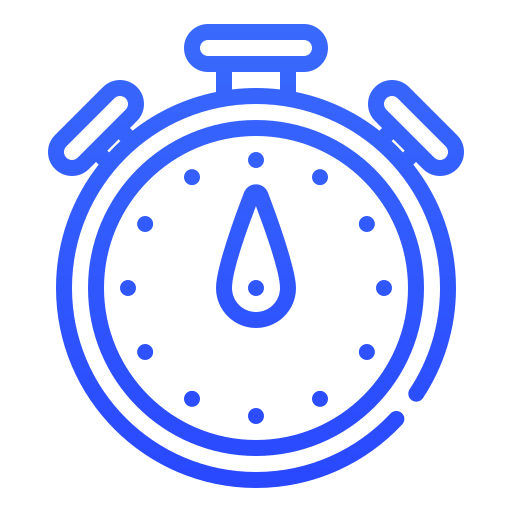 Stopwatch Generic Gradient icon