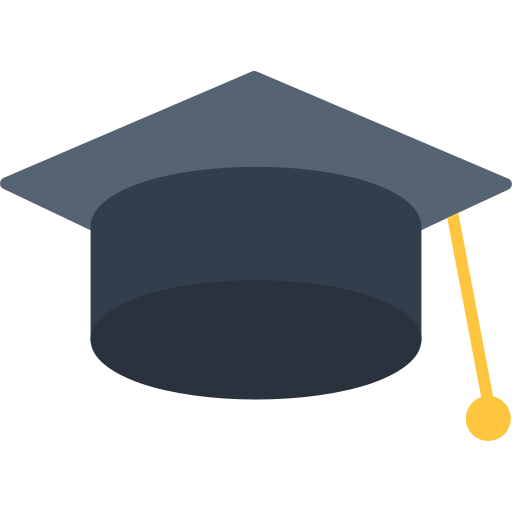 graduación icono gratis