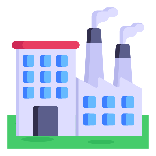 Factory Generic Flat icon