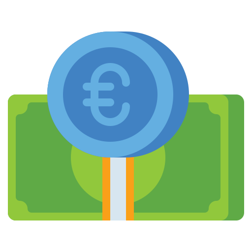 euro icono gratis