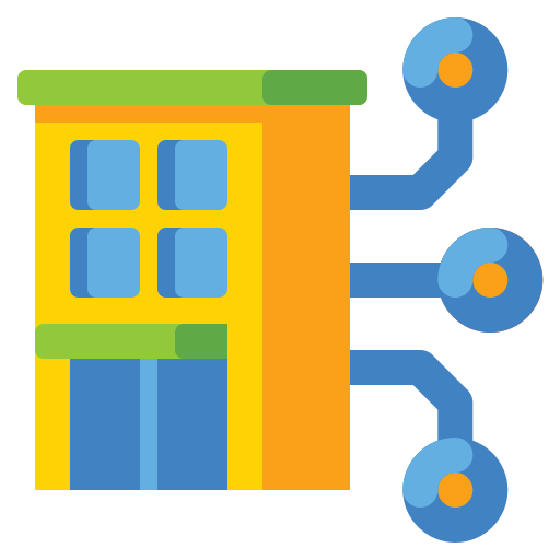 Digital business free icon