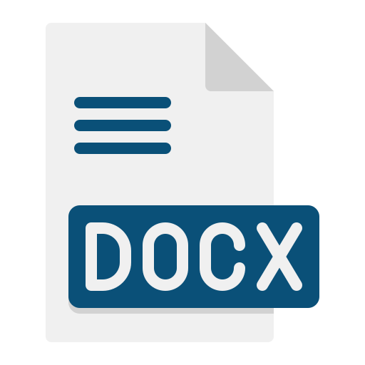 Docx Flaticons Flat icon