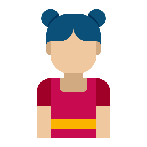 muchacha icono gratis