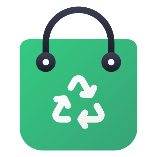 Eco bag Generic Flat Gradient icon