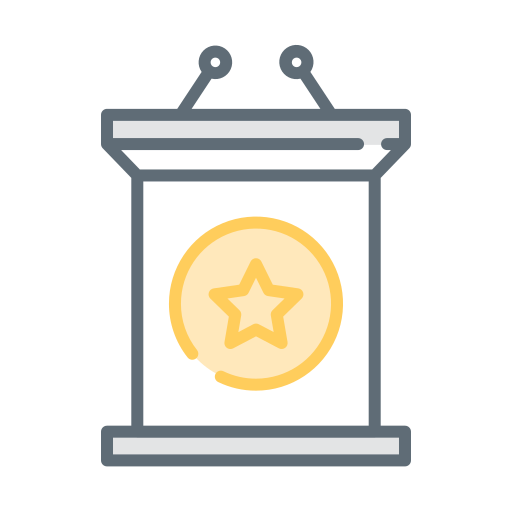 Podium free icon