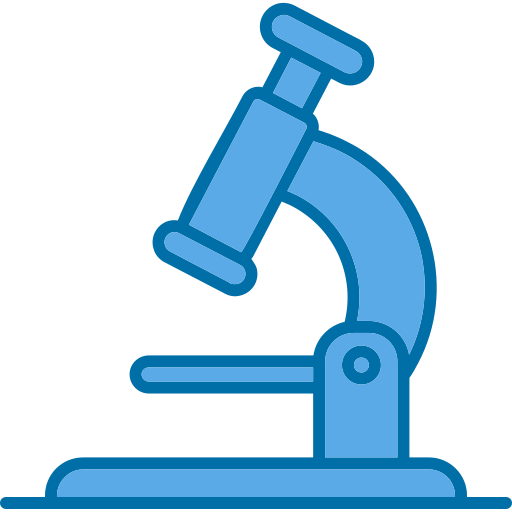 Microscope Generic Blue icon