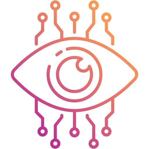 visión icono gratis