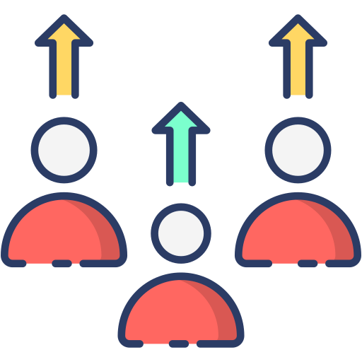 Growth Generic Outline Color icon