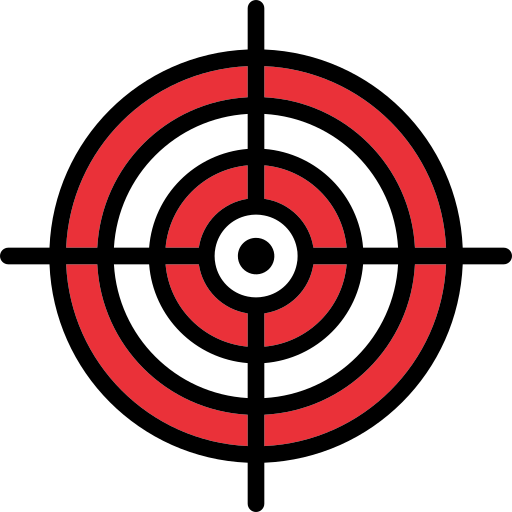 Target Generic Outline Color icon