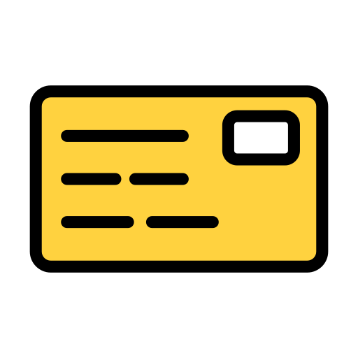 tarjeta de identificación icono gratis