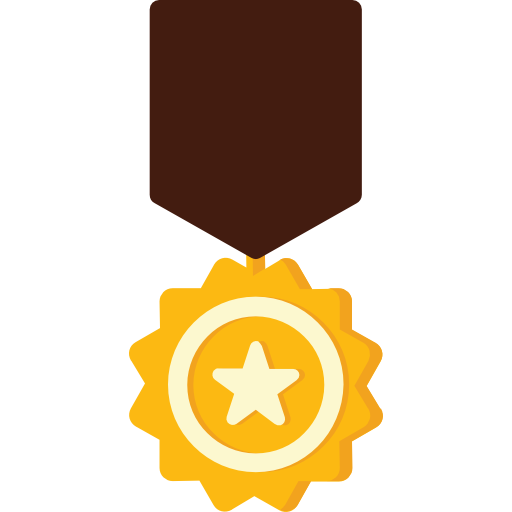 Medal Good Ware Flat Icon