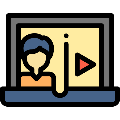 videollamada icono gratis