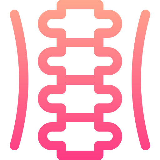 columna vertebral icono gratis