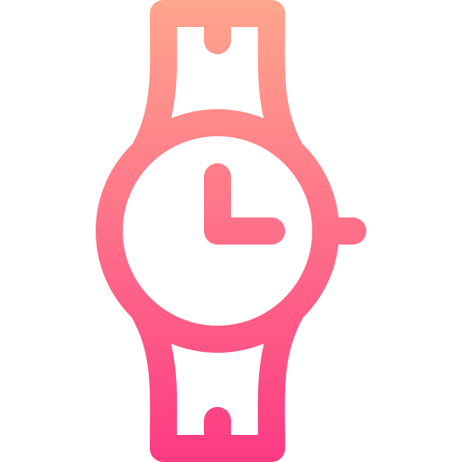 reloj de pulsera icono gratis