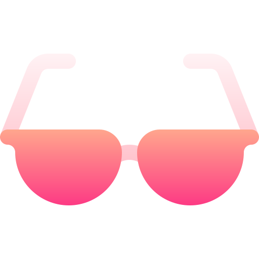 Glasses Basic Gradient Gradient icon