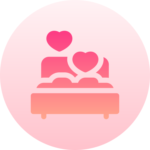 cama matrimonial icono gratis