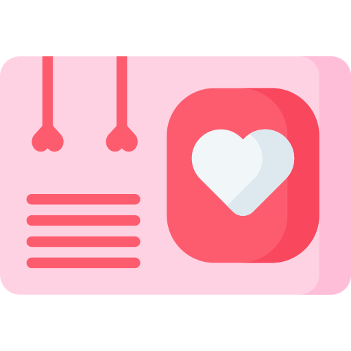 tarjeta postal icono gratis